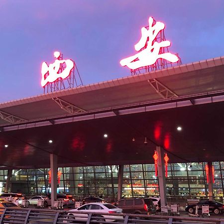 Xi'An Xianyang International Airport Space Capsule Hotel Buitenkant foto
